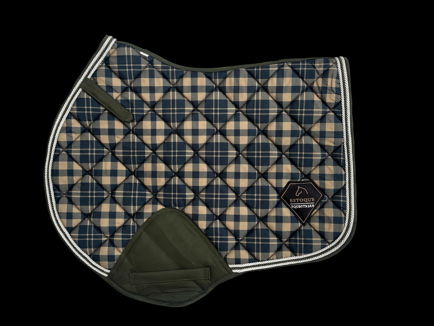 HUNTER GREEN CHECKERED JUMP PAD