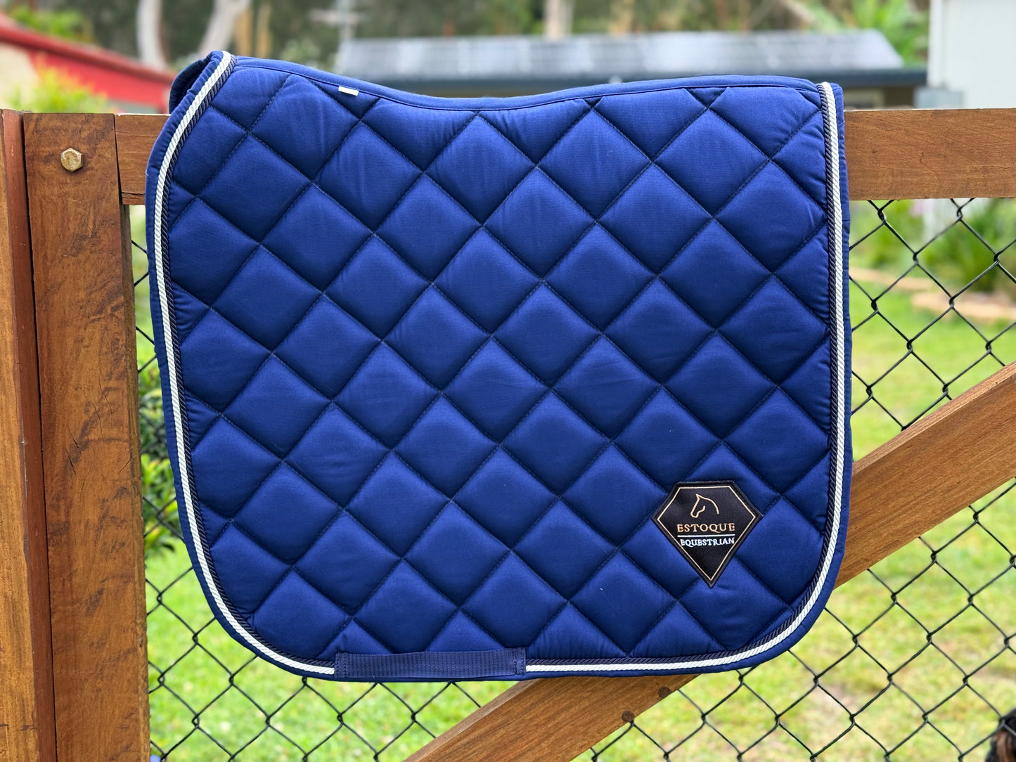 CLASSIC NAVY DRESSAGE SADDLE PAD