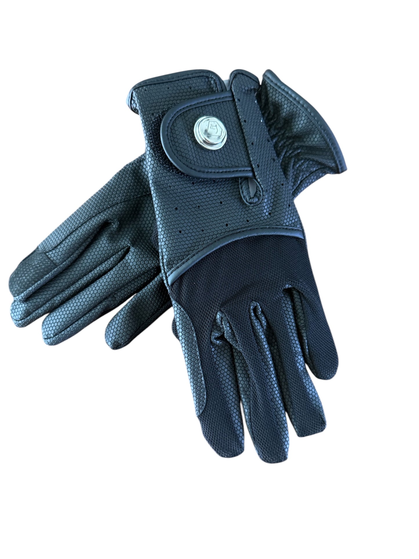 BLACK MESH GLOVES