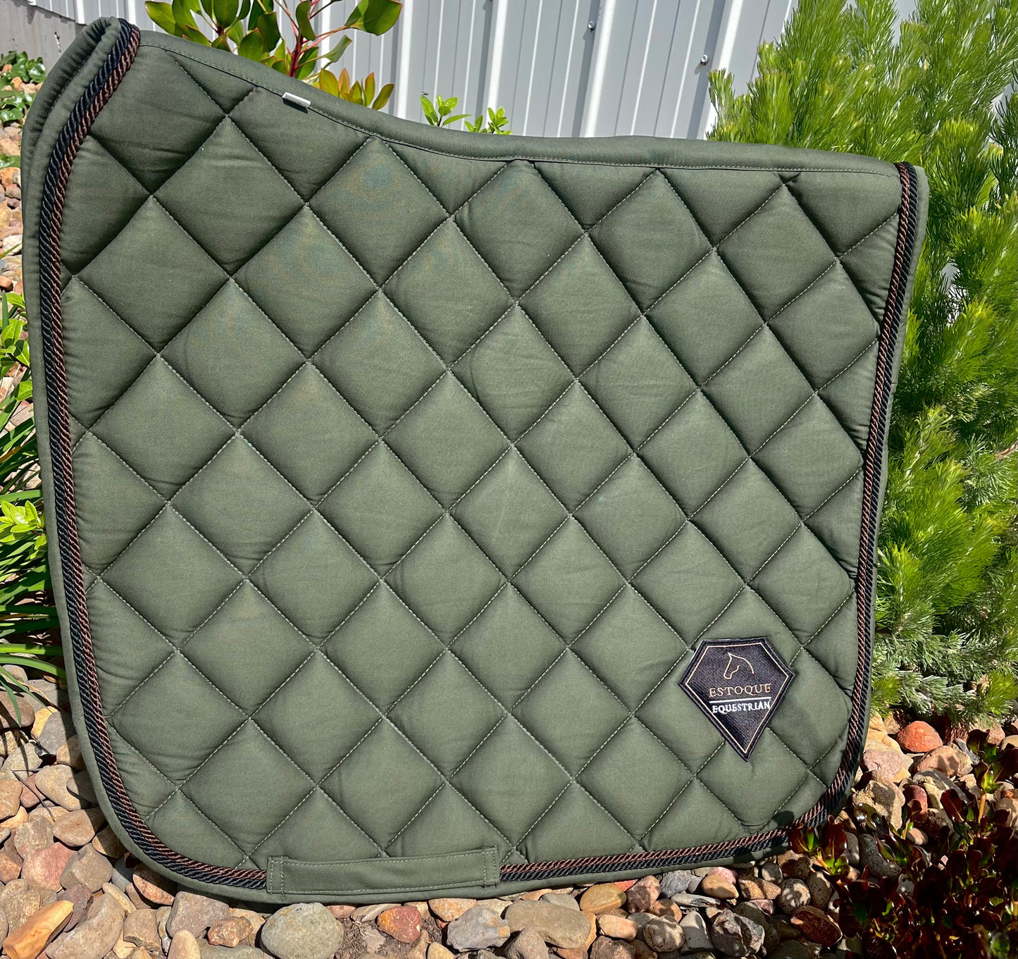 OLIVE GREEN DRESSAGE PAD