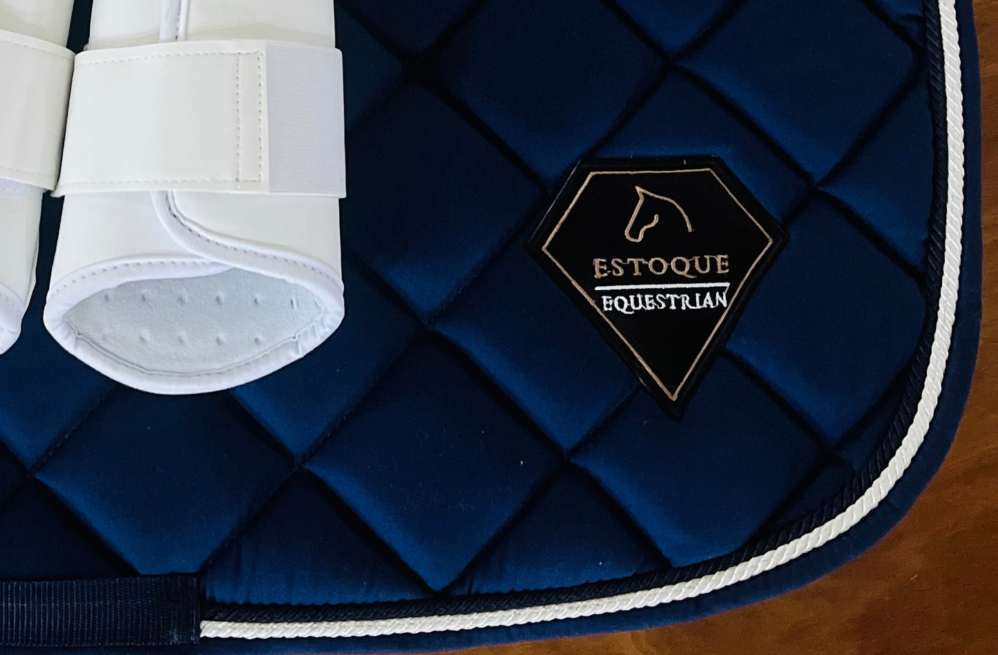 CLASSIC NAVY DRESSAGE SADDLE PAD