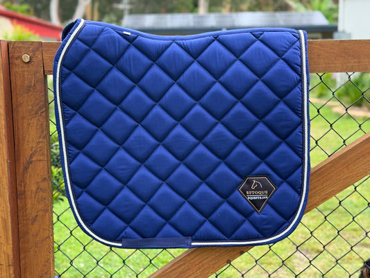 CLASSIC NAVY DRESSAGE SADDLE PAD